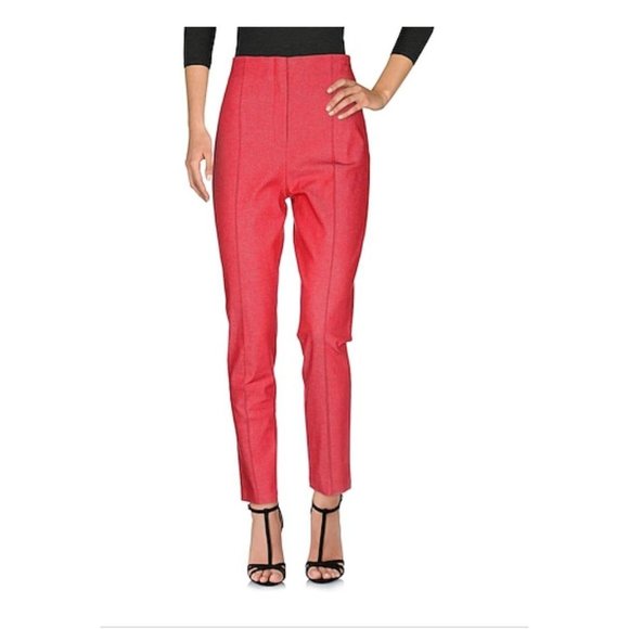 Diane Von Furstenberg High Waisted Slim Pant - Picture 1 of 10